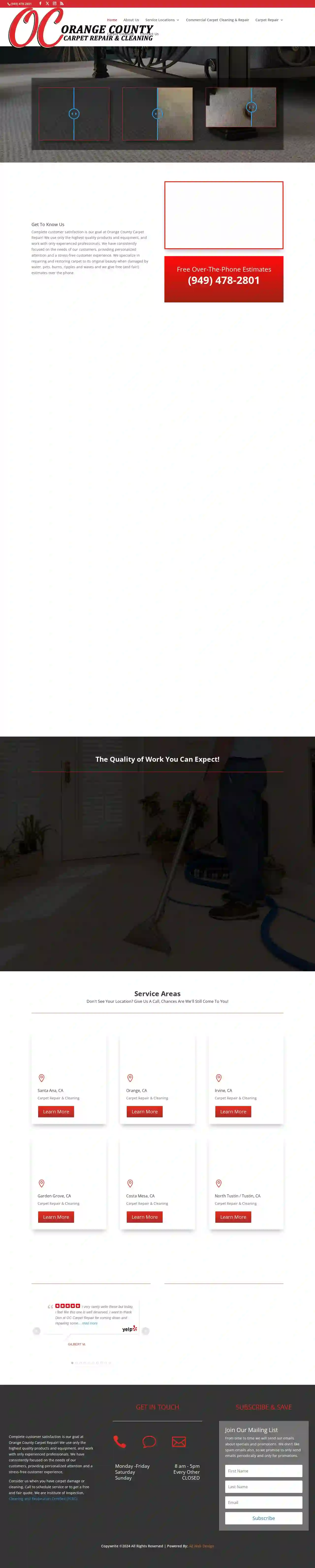 Orange County Carpet Repair & Cleaning