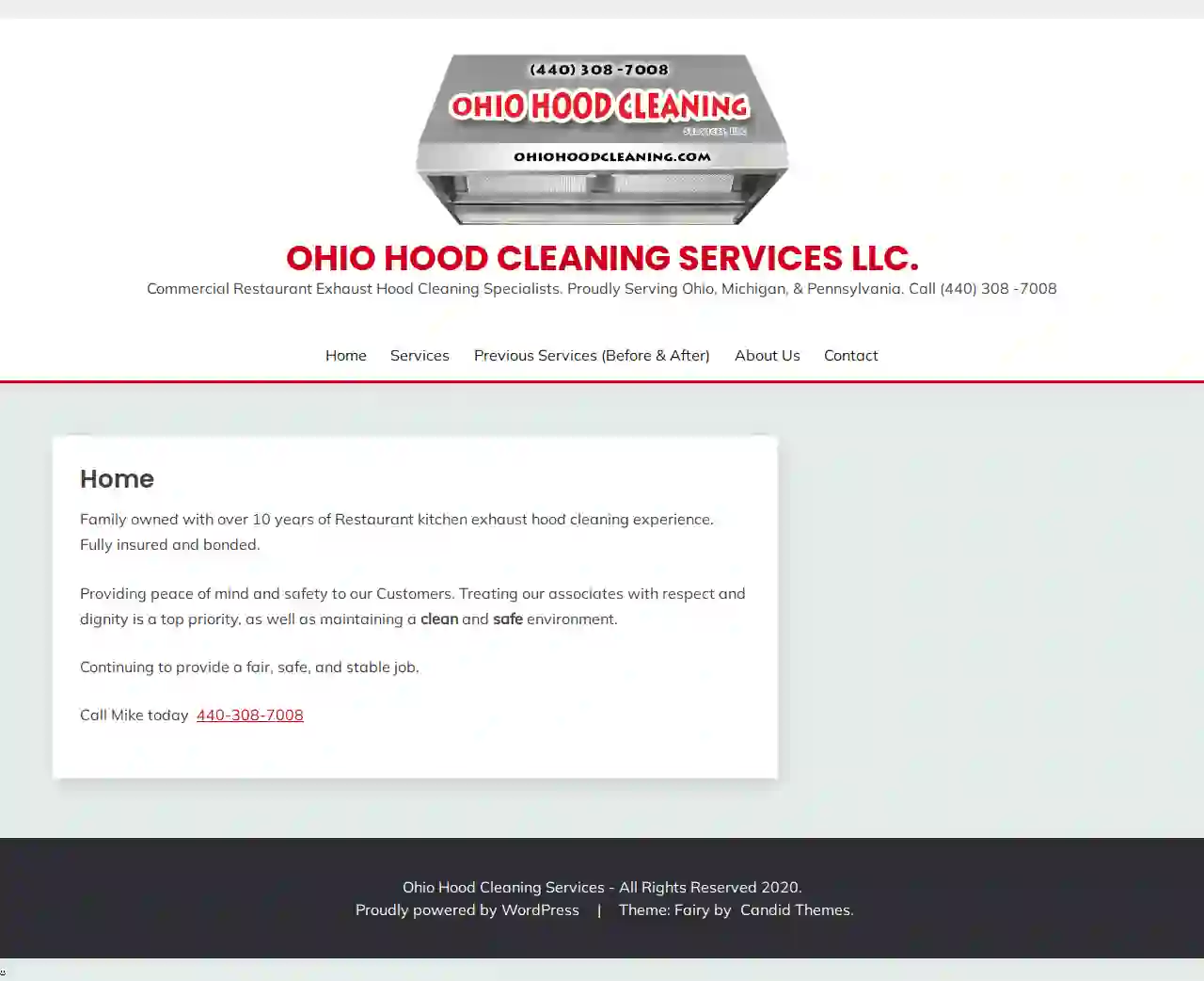 Ohio Hood Cleaning Services LLC.