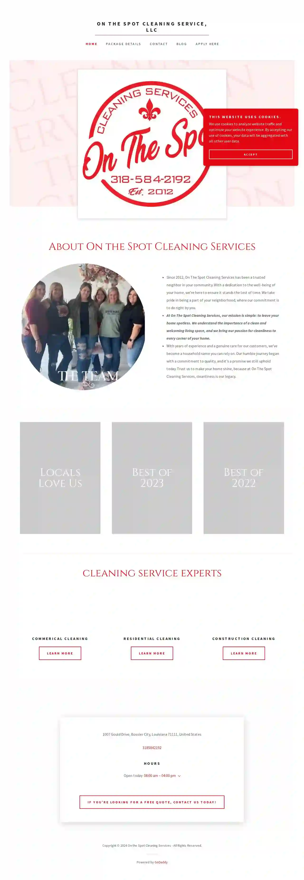 On The Spot Cleaning Services LLC