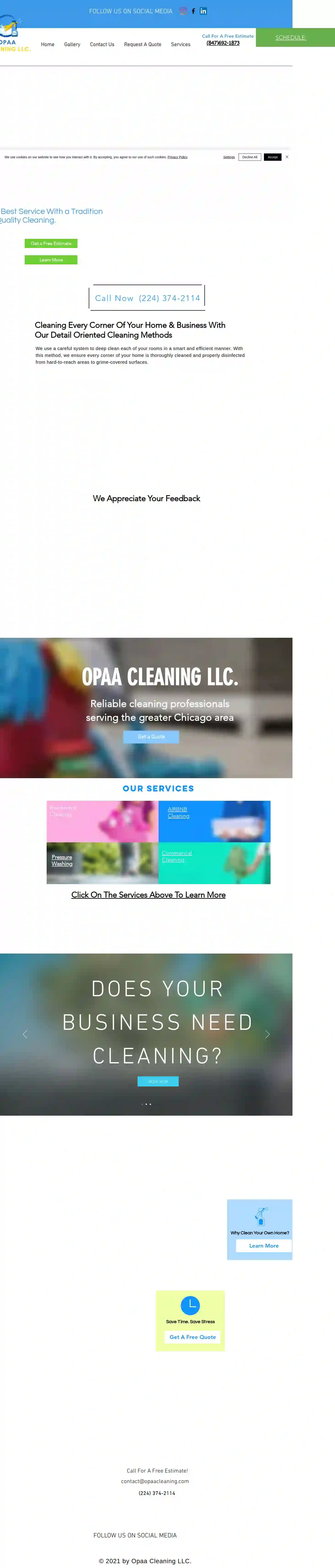 Opaa Cleaning LLC.