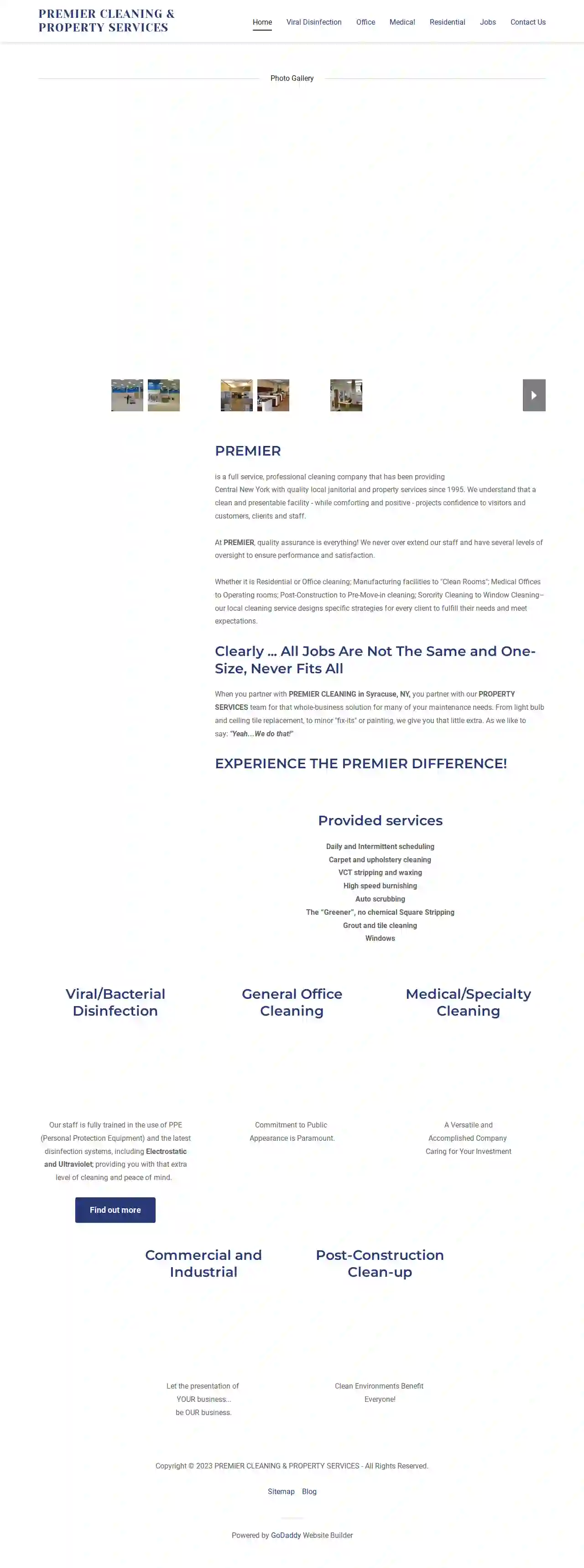 Premier Cleaning and Property Services