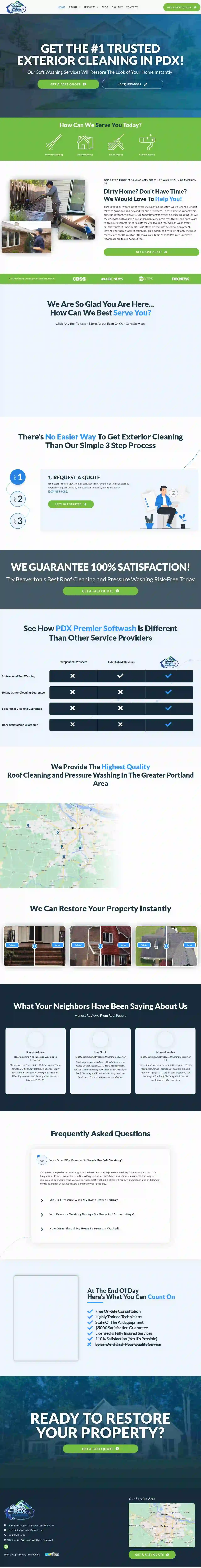 PDX Premier Softwash