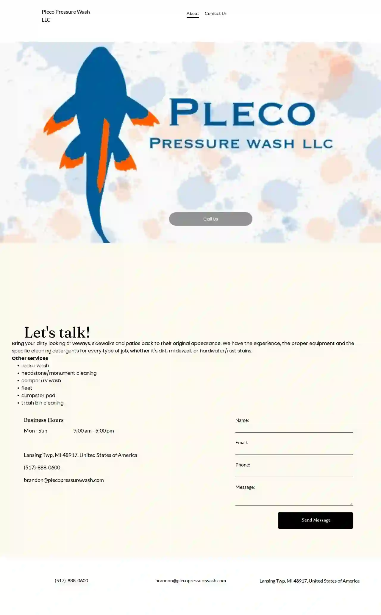 Pleco Pressure Wash LLC