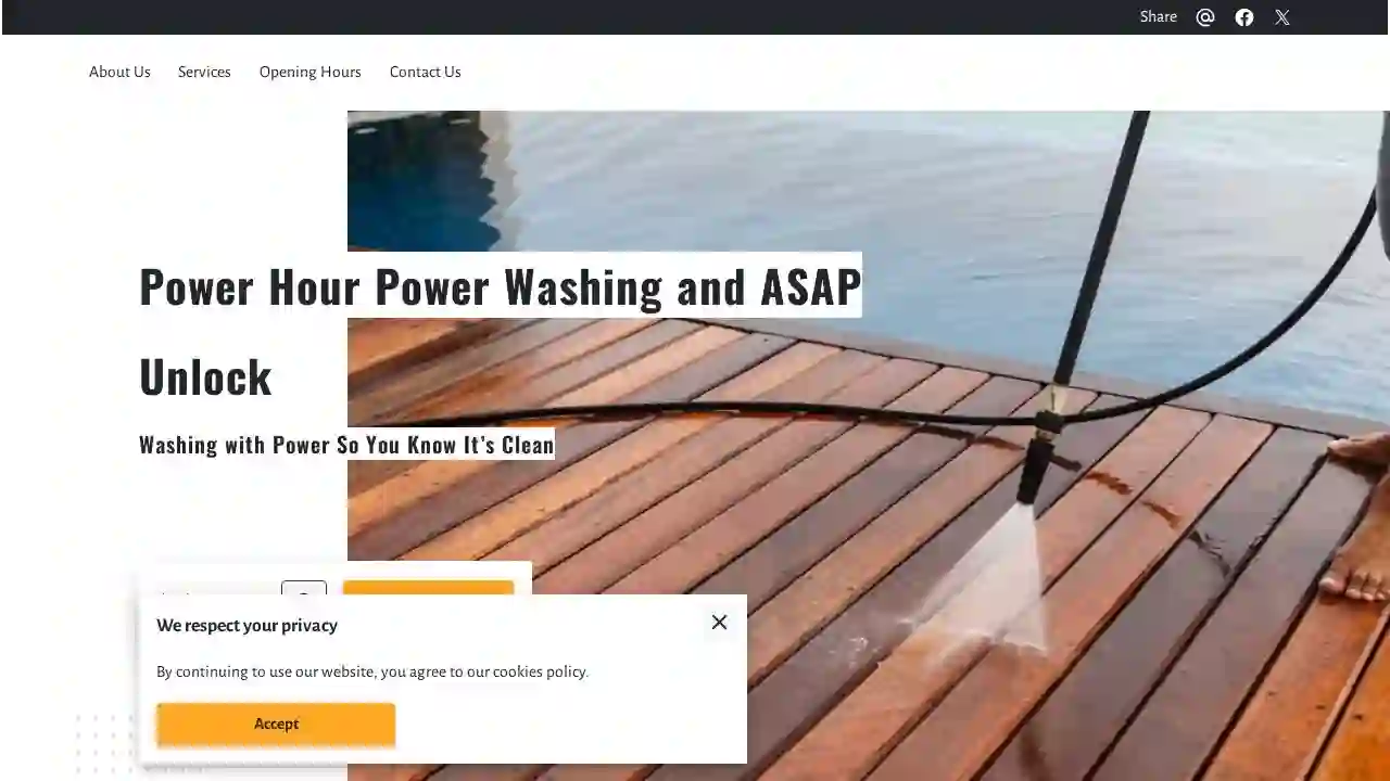 Power Hour Power Washing and ASAP Unlock