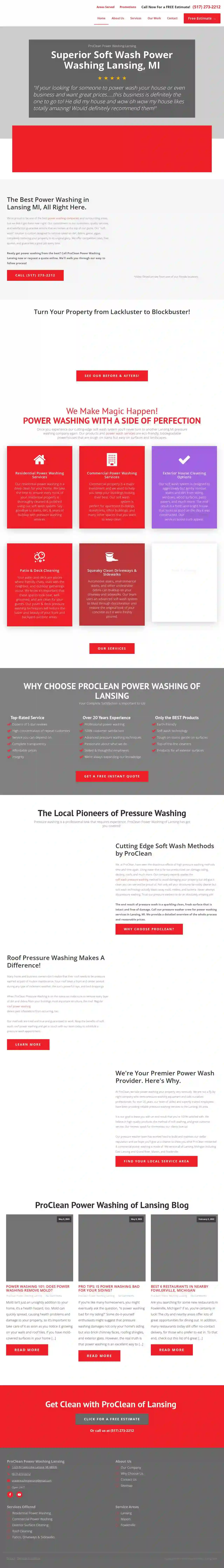 ProClean Power Washing Lansing