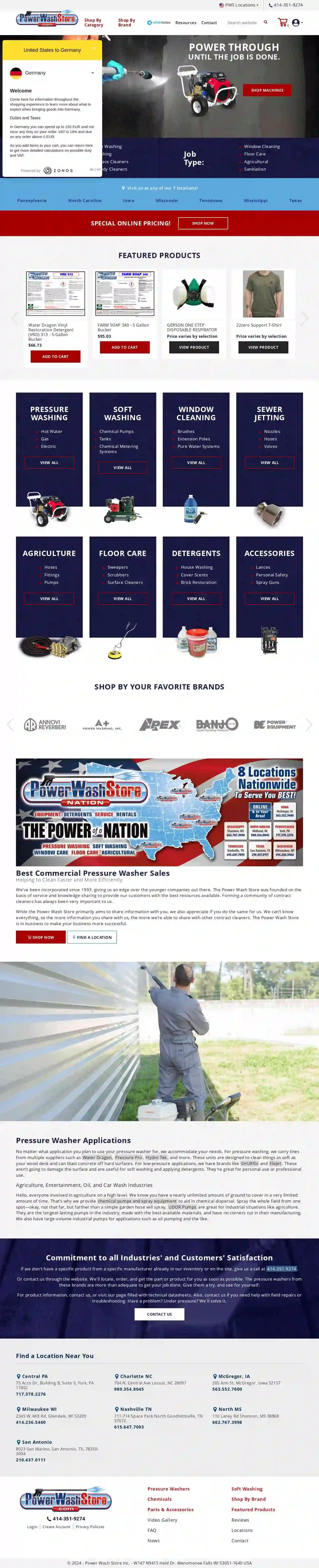 Power Wash Store Tallahassee