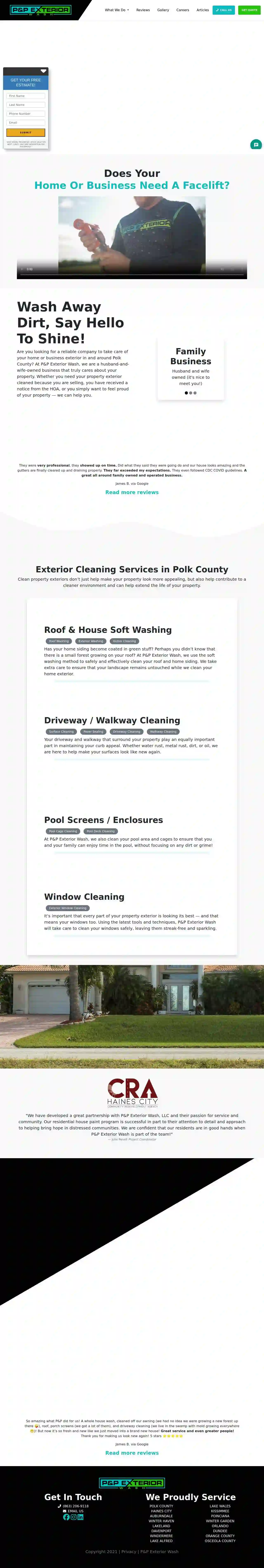 P&P Exterior Wash, LLC.