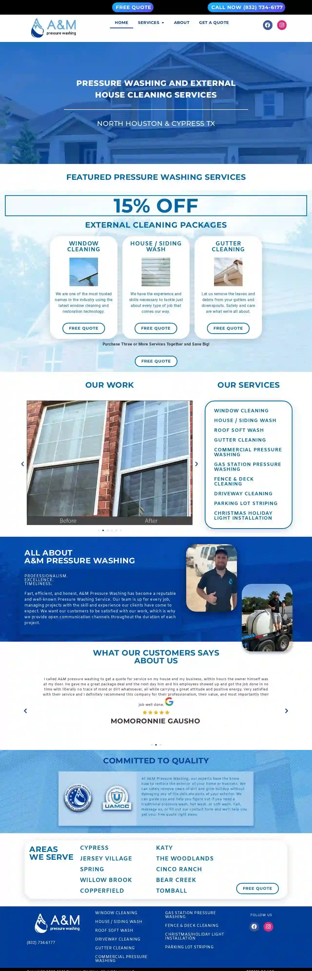 A&M Pressure Washing