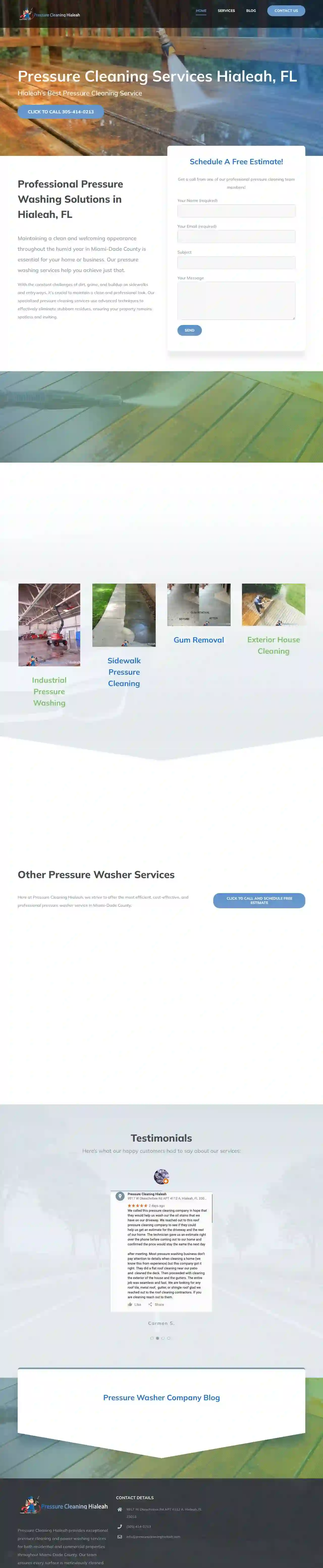 Pressure Cleaning Hialeah