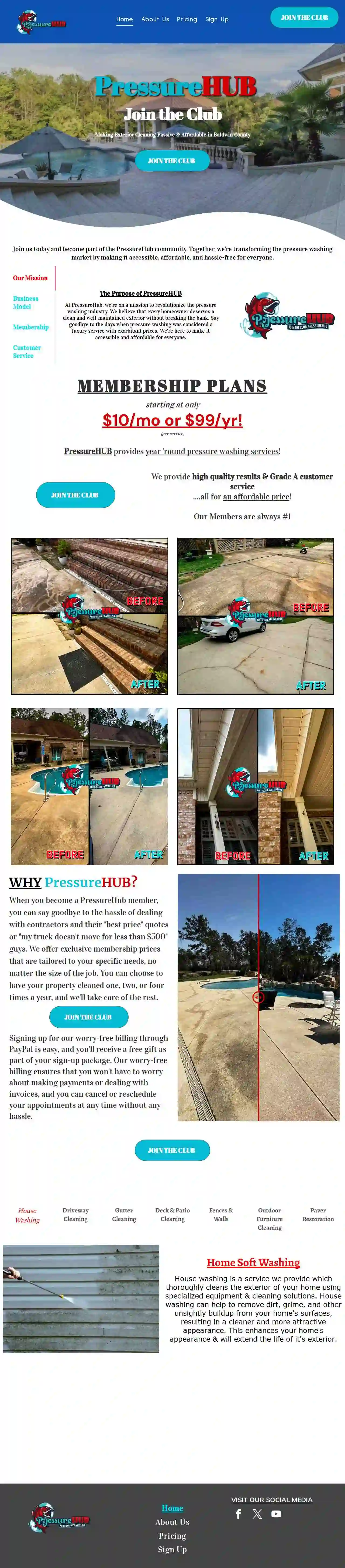 PressureHub Pressure Washing Baldwin County