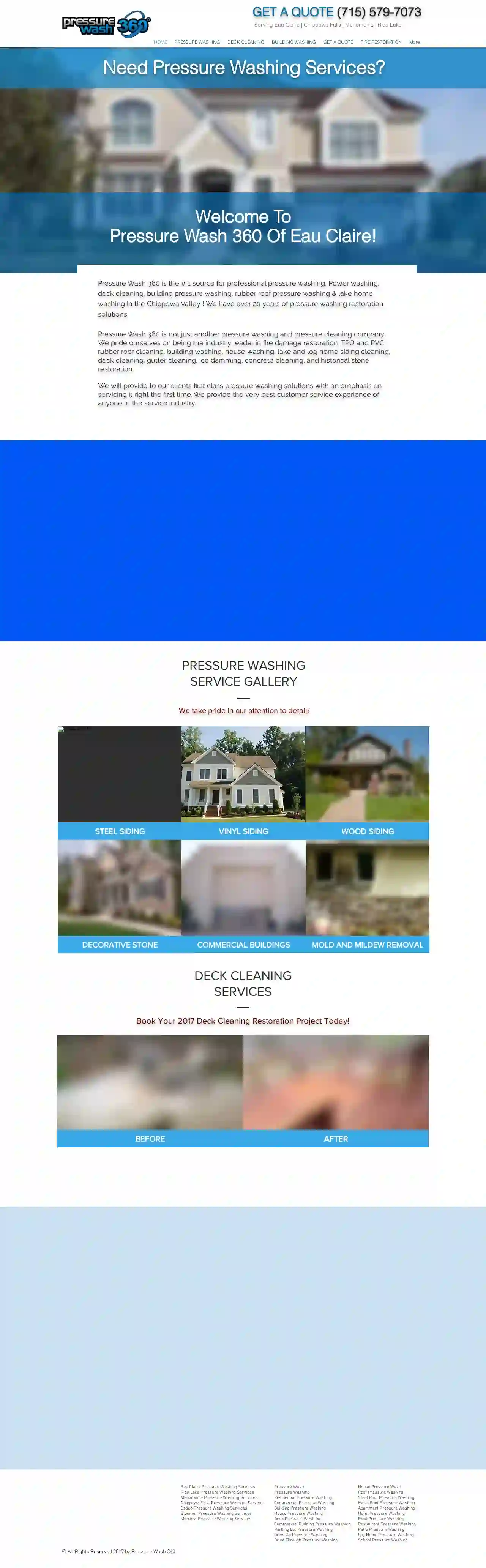 Pressure Wash 360 - Pressure Washing Co.