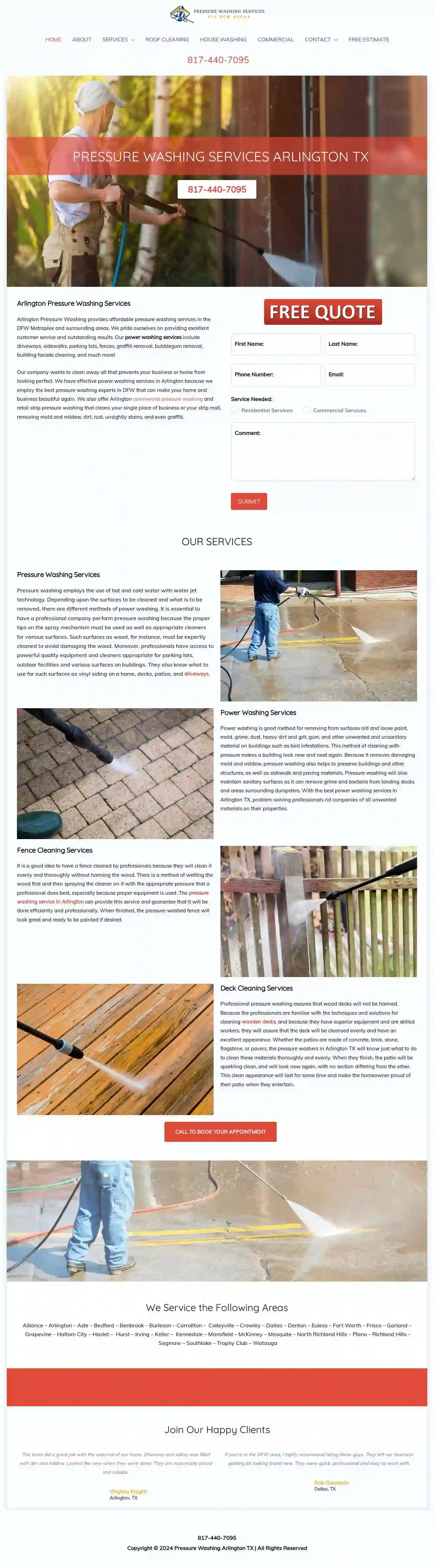 Arlington Pressure Washing