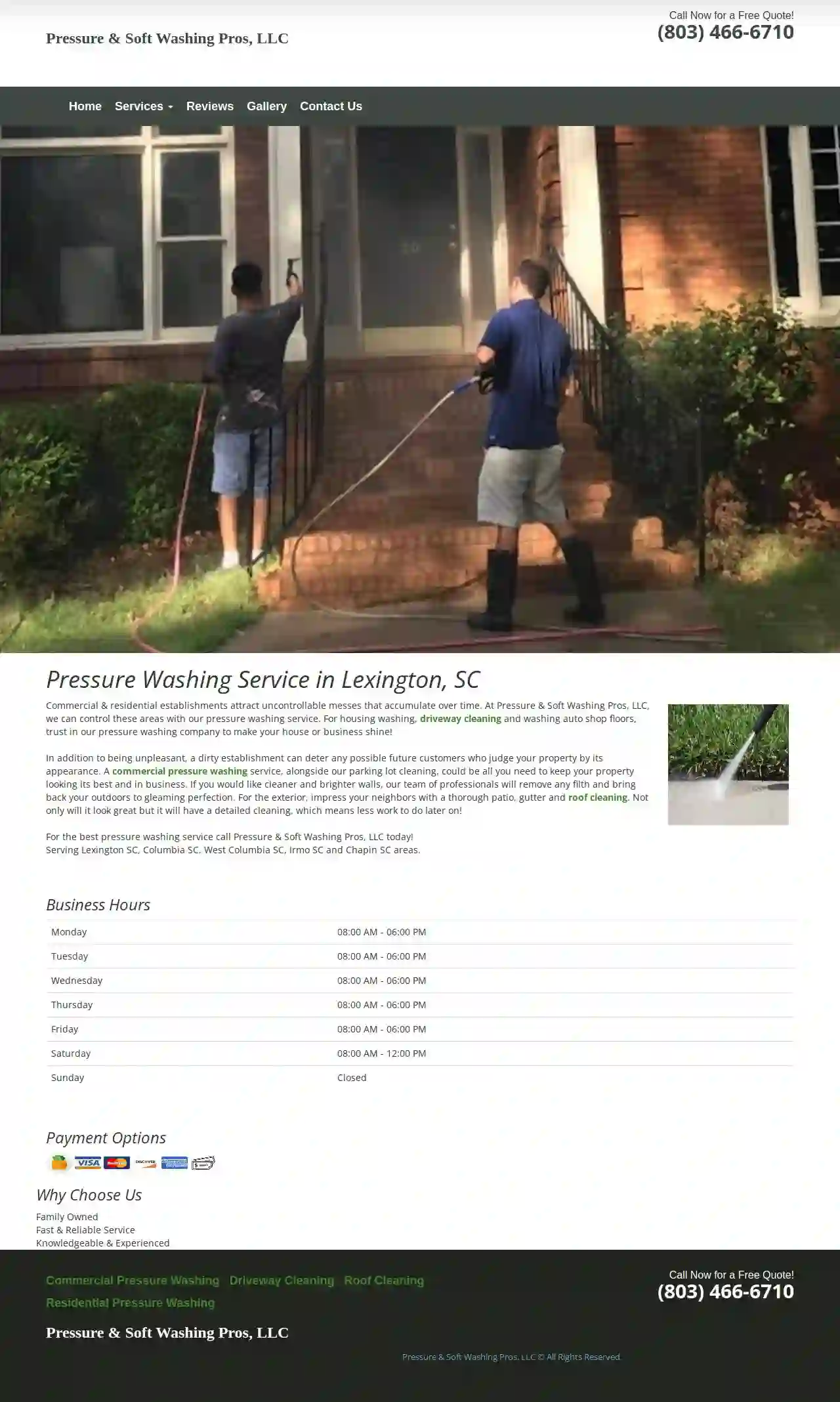 Pressure & Soft Washing Pros, LLC