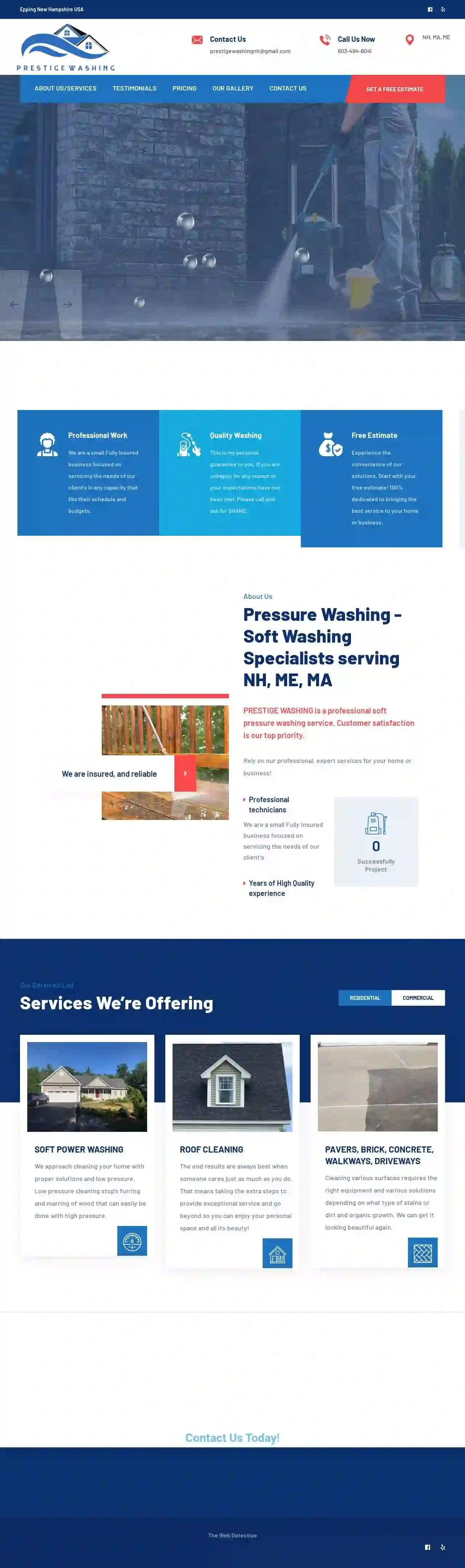 Prestige Washing