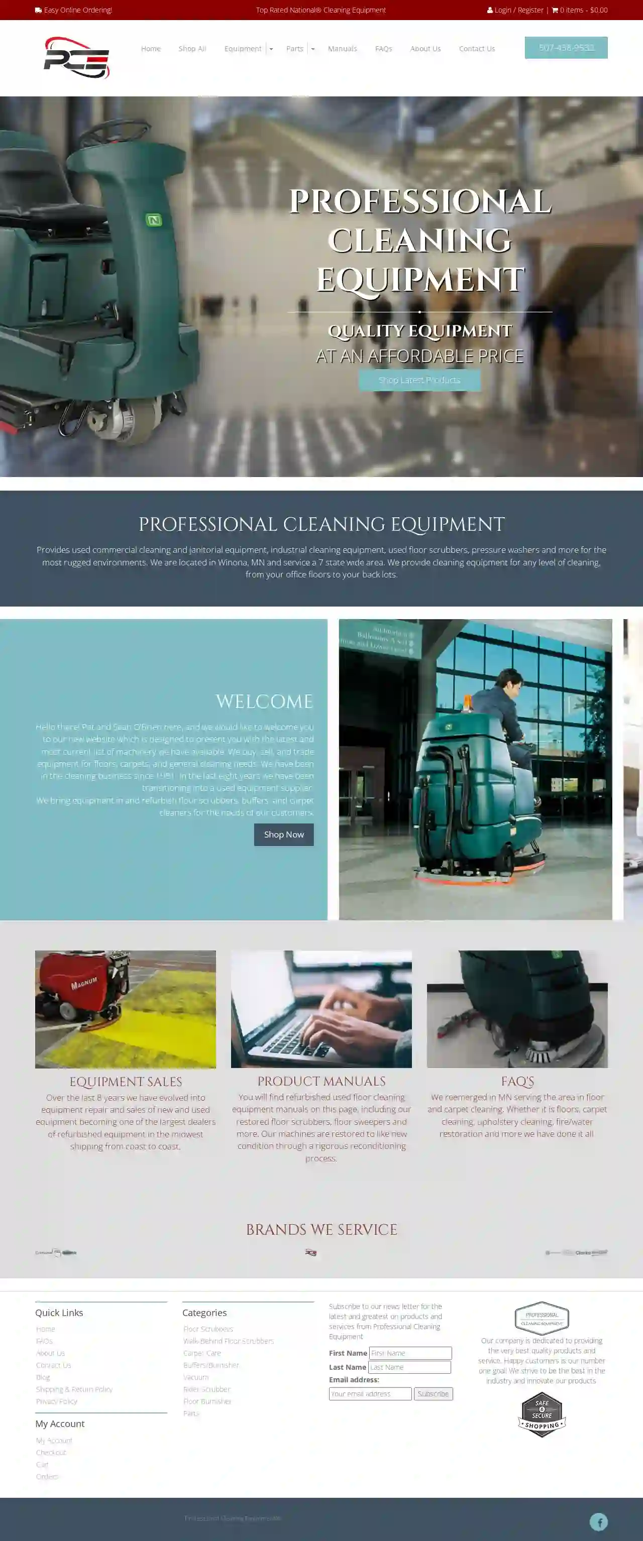 Professional Cleaning Equipment