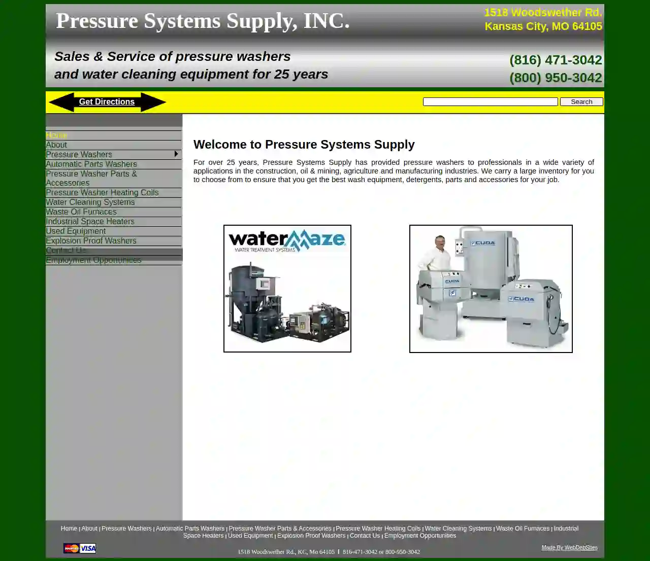 Pressure Systems Supply Inc