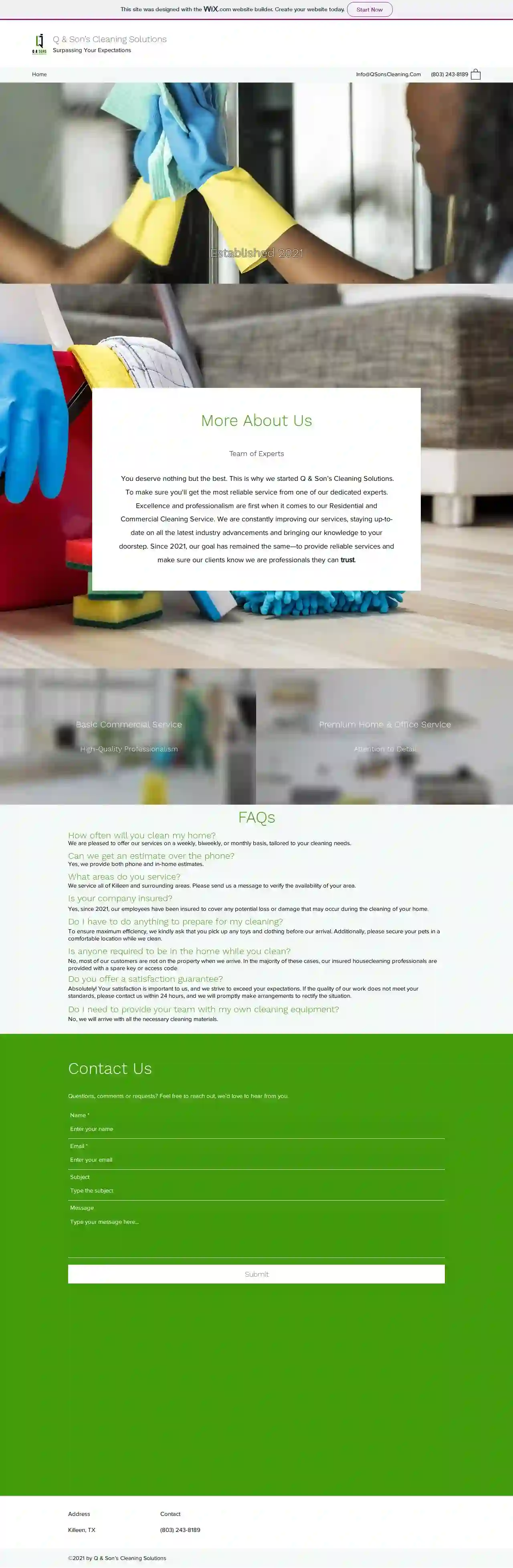 Q & Son's Cleaning Solutions