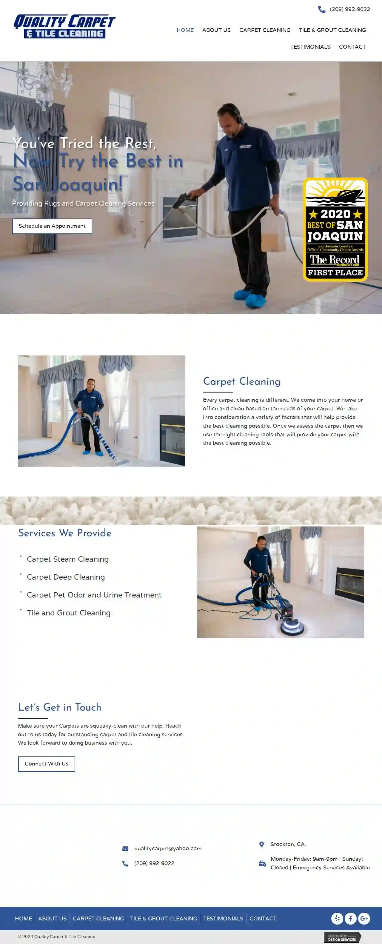 Quality Carpet and Tile Cleaning