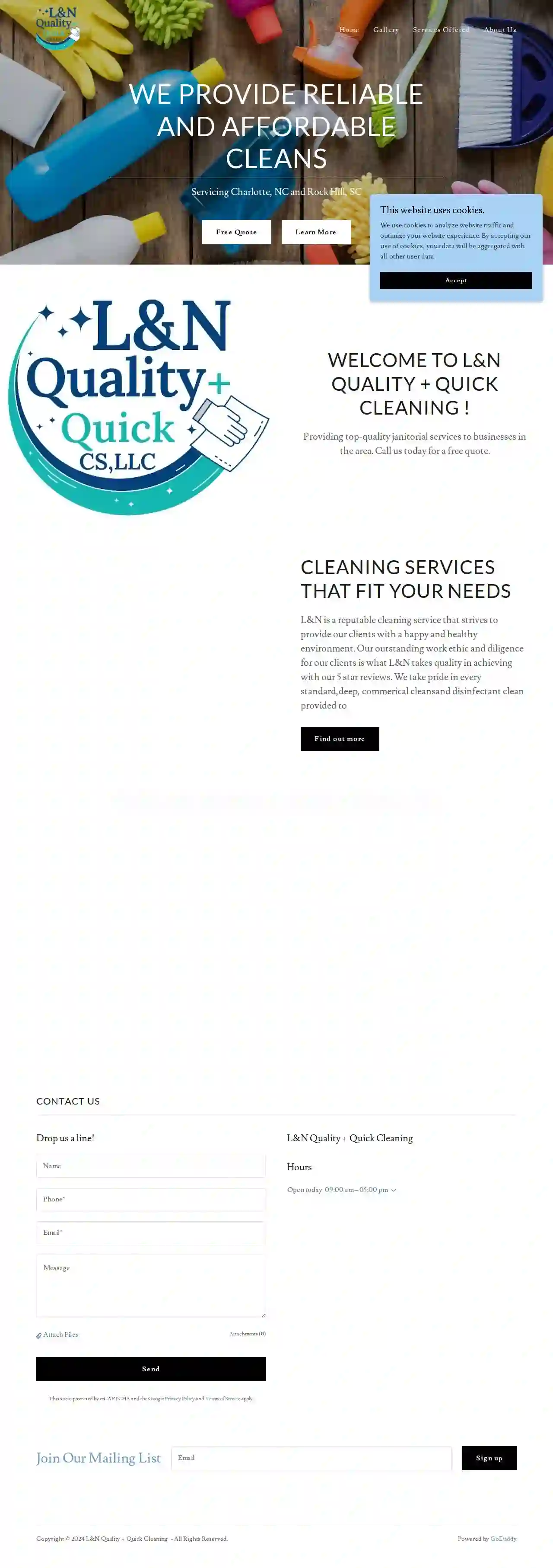 L & N Quality + Quick Cleaning Services LLC