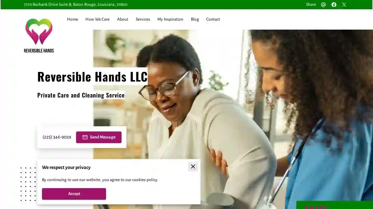 Reversible Hands Private Care and Cleaning Service LLC