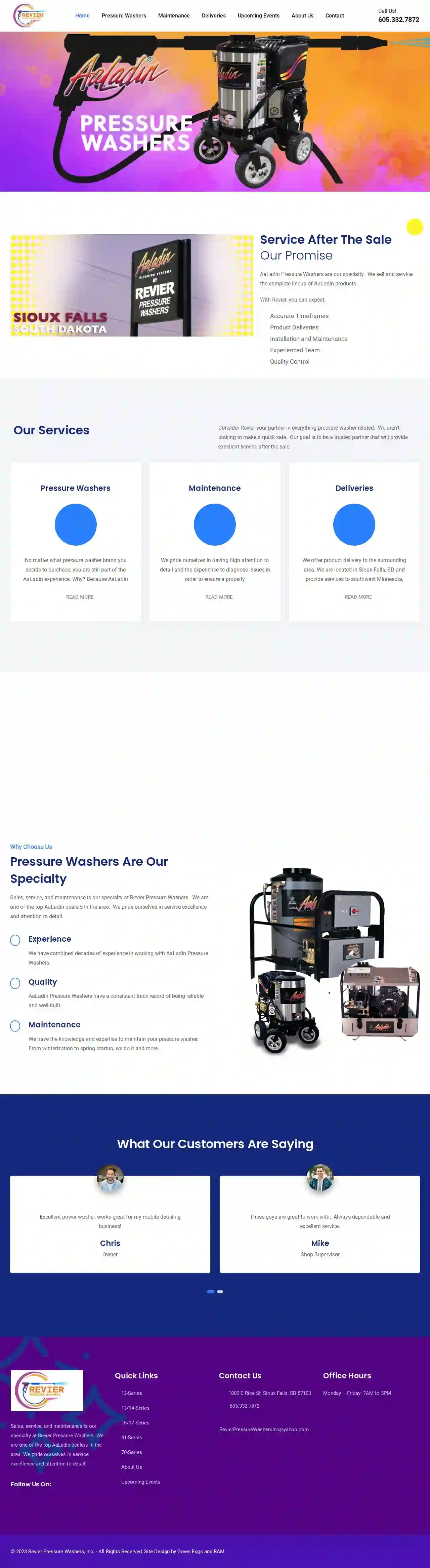 Revier Pressure Washers