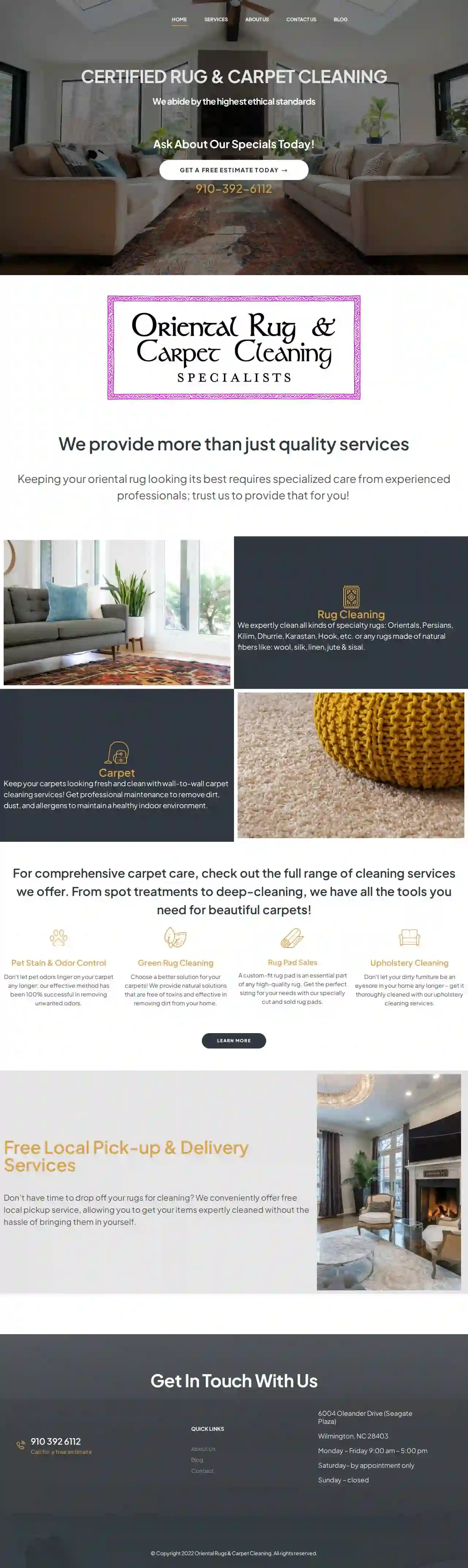 Oriental Rug & Carpet Cleaning Specialists