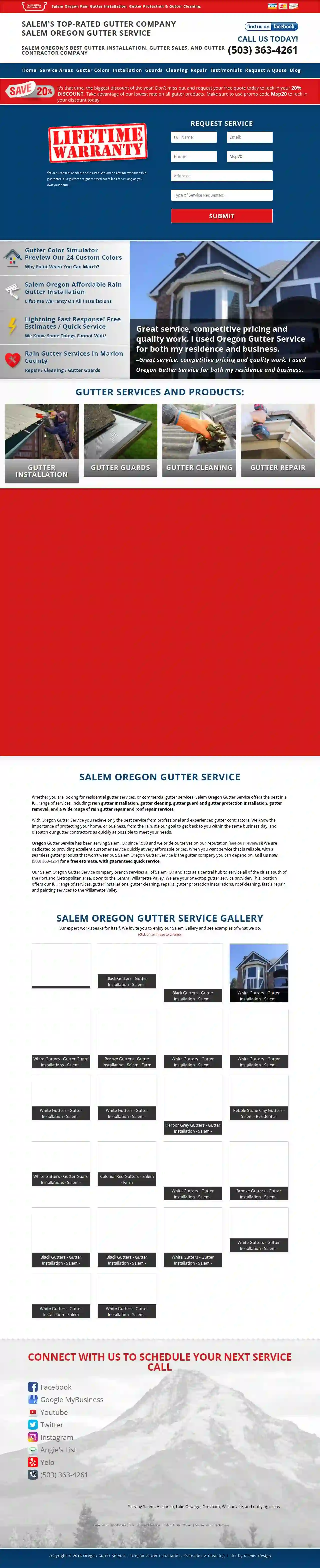 Salem Oregon Gutter Service