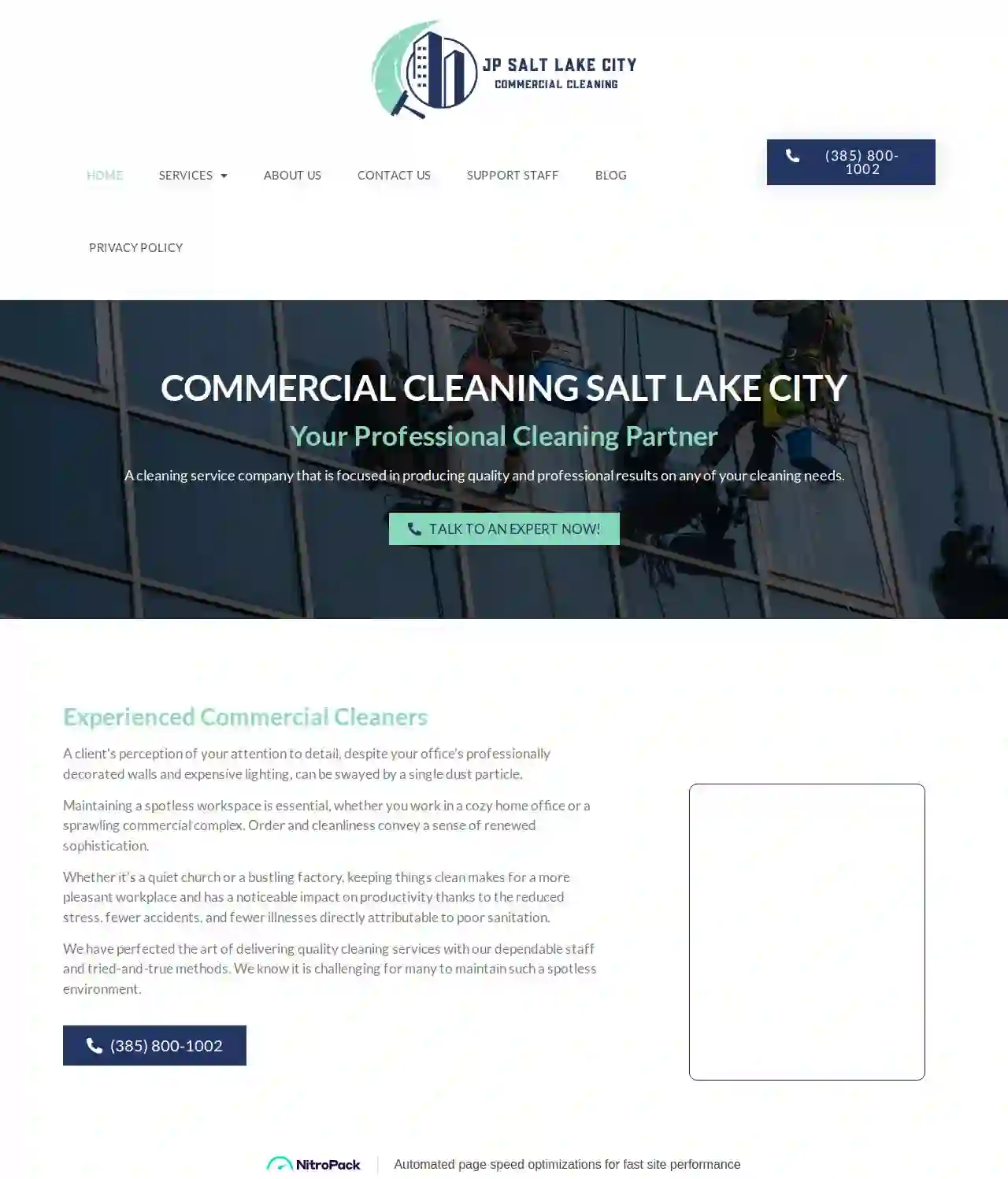 JP Salt Lake City Commercial Cleaning