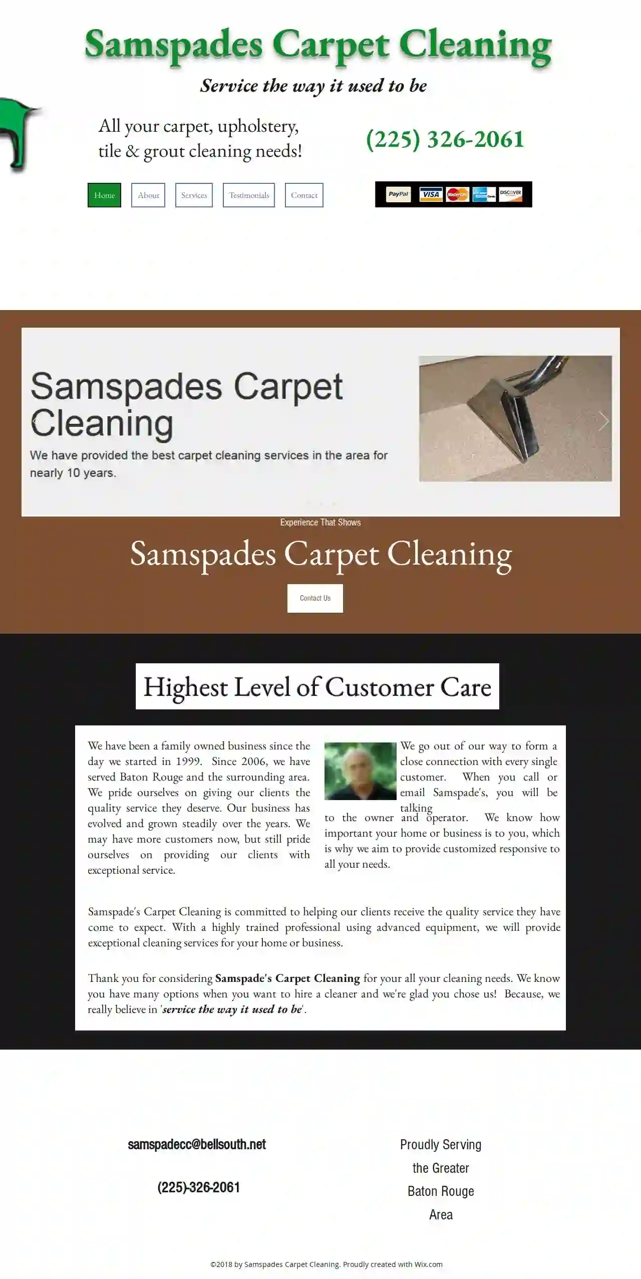 Samspade's Carpet Cleaning