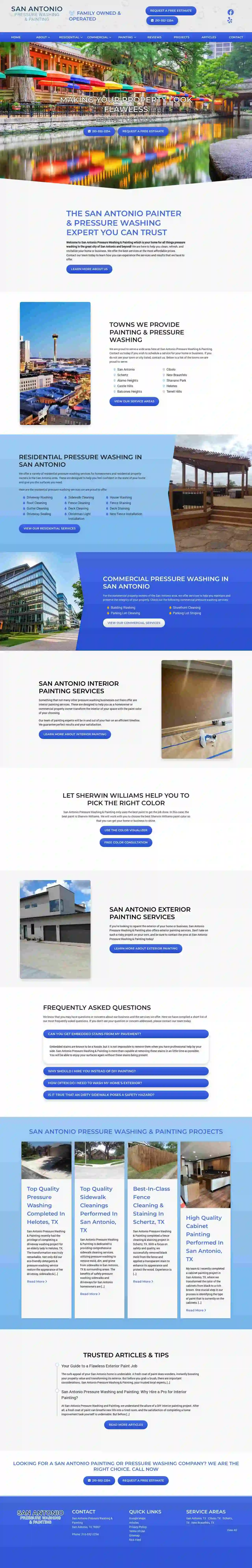 San Antonio Pressure Washing & Painting