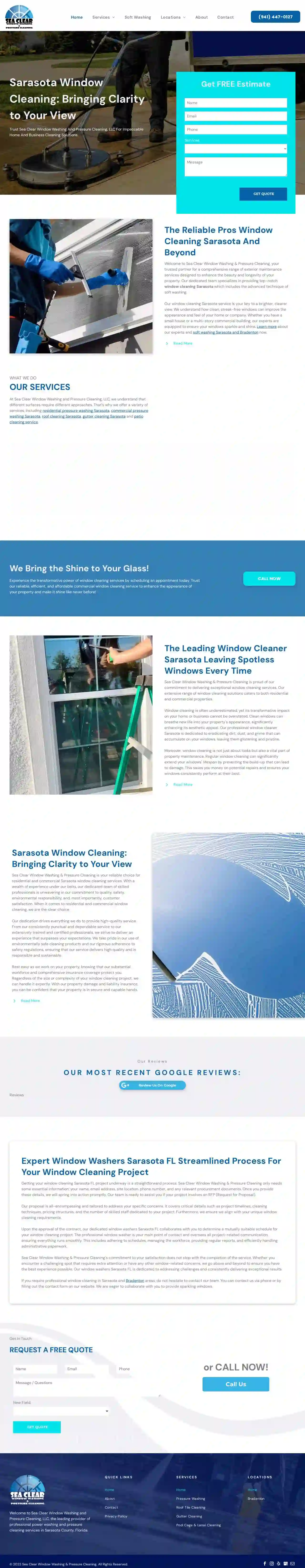 Sea Clear Window Washing and Pressure Cleaning