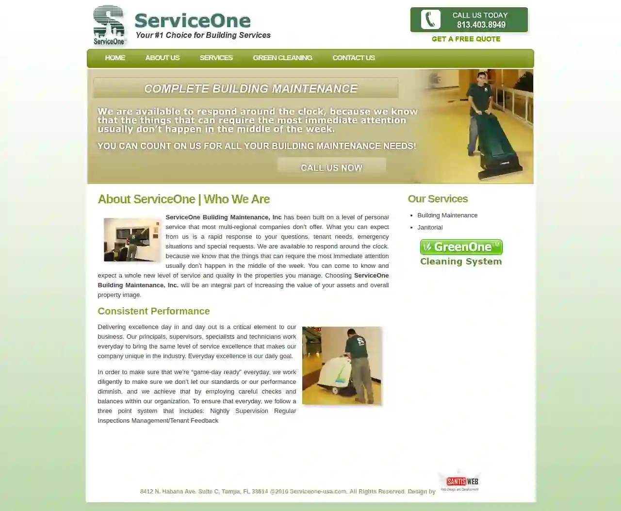 ServiceOne Building Maintenance, Inc.