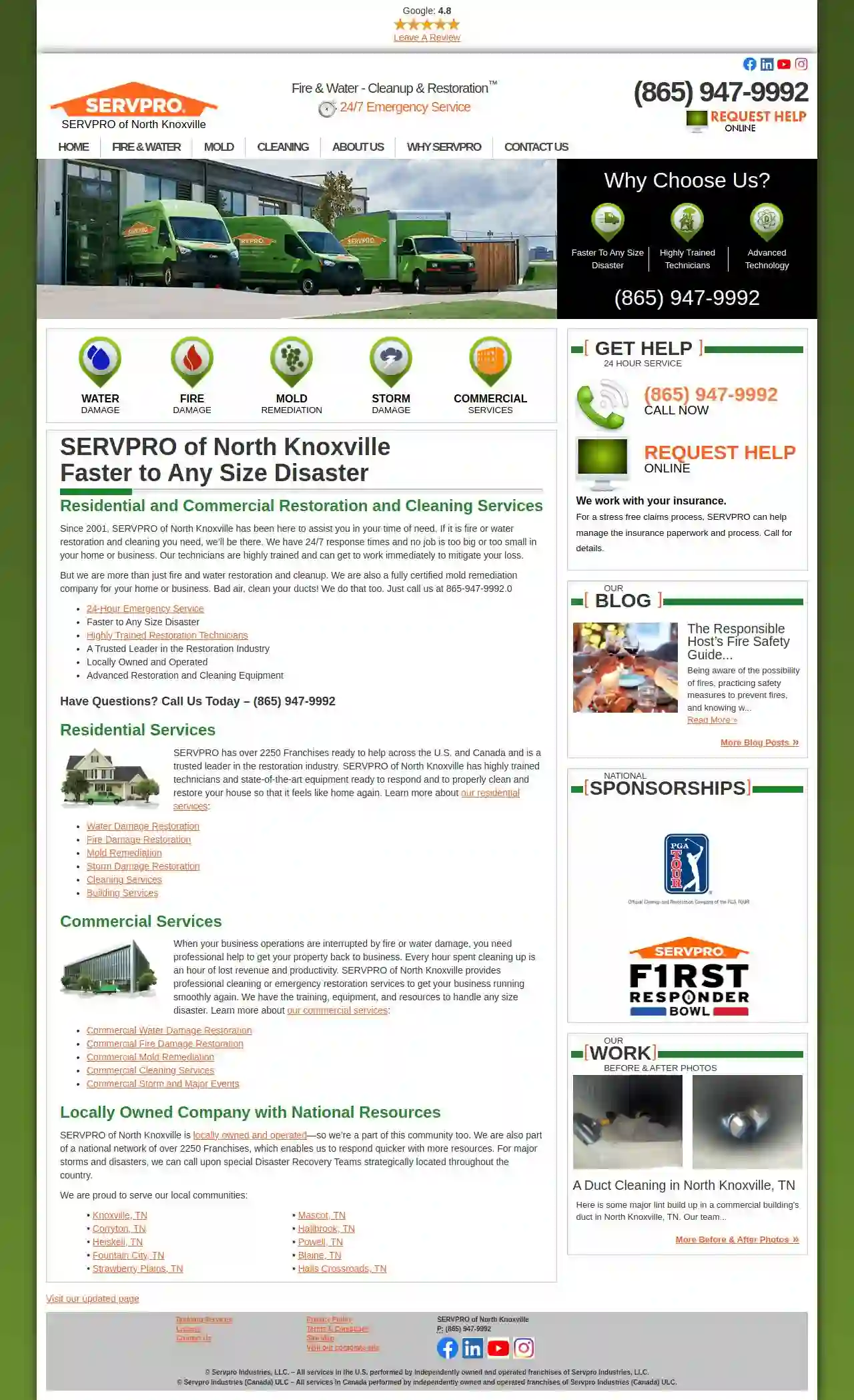 SERVPRO of North Knoxville