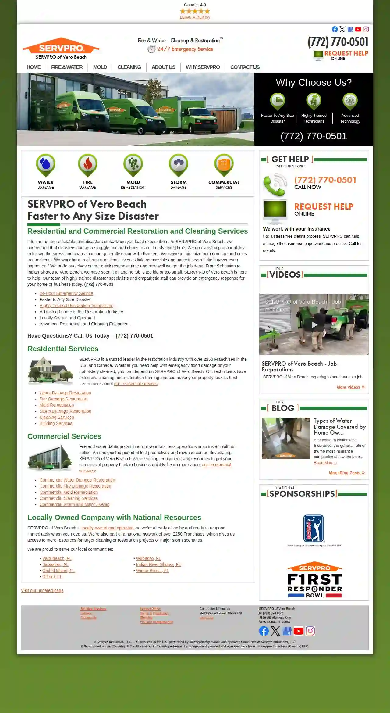 SERVPRO of Vero Beach