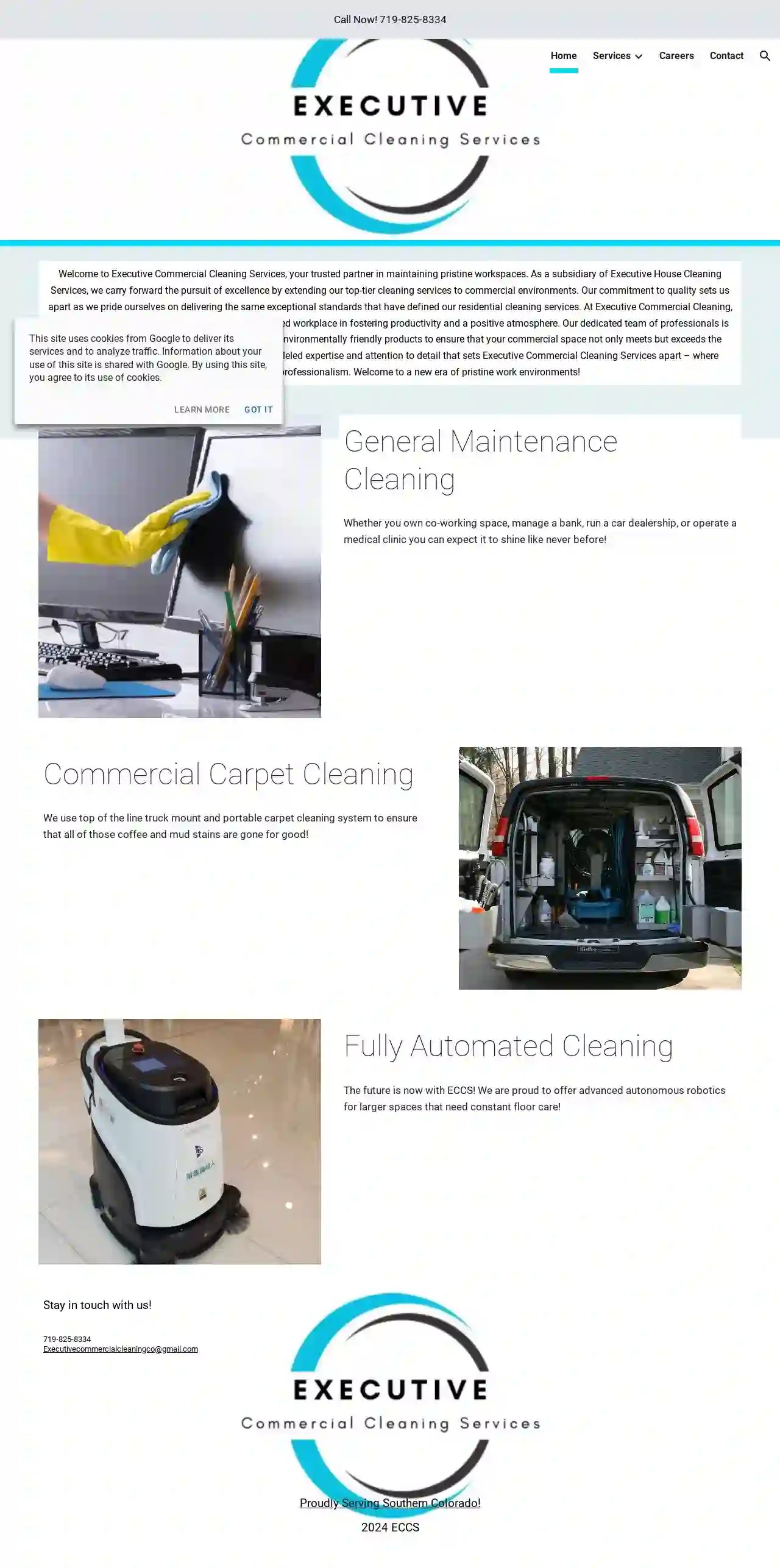 Executive Commercial Cleaning Services