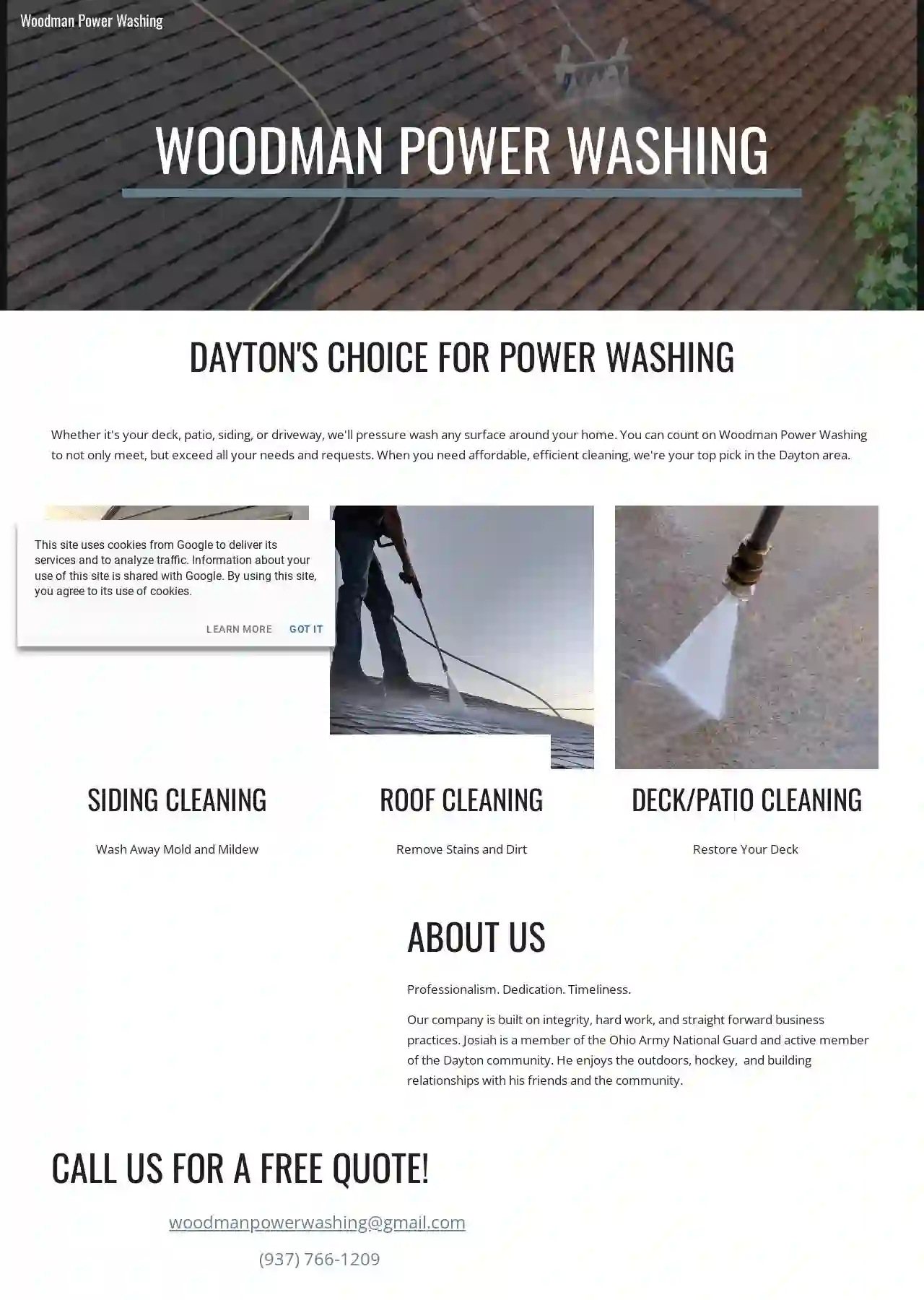 Woodman Power Washing