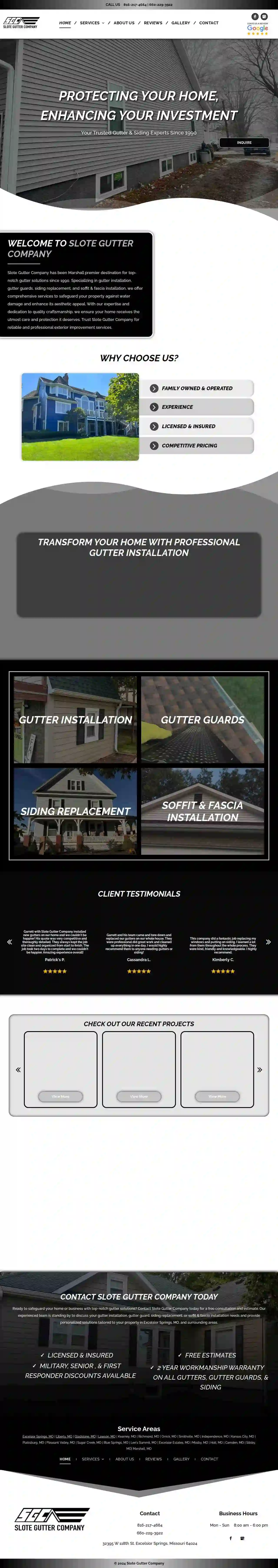 Slote Gutter Company