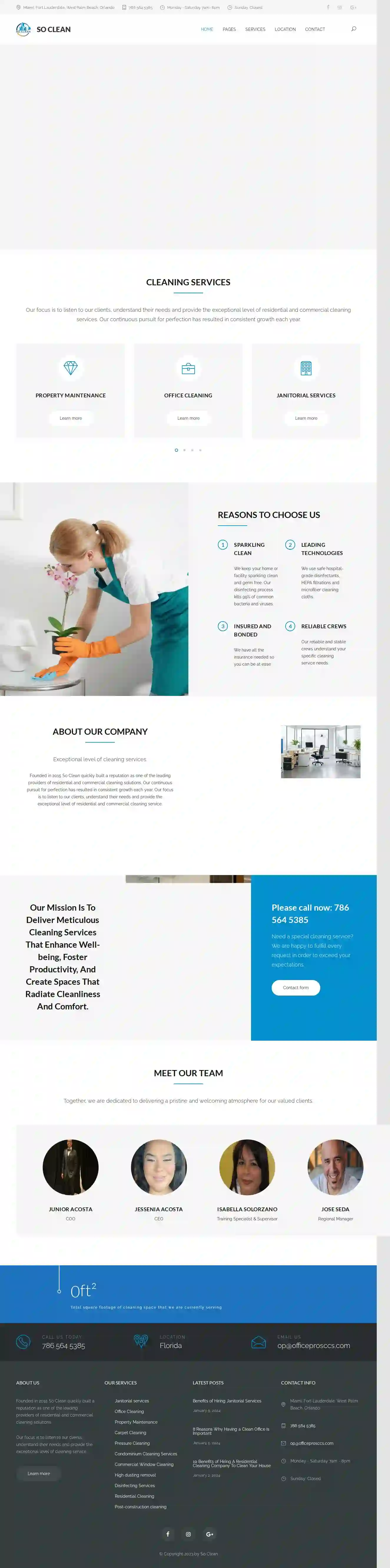 So Clean Commercial Cleaning Orlando