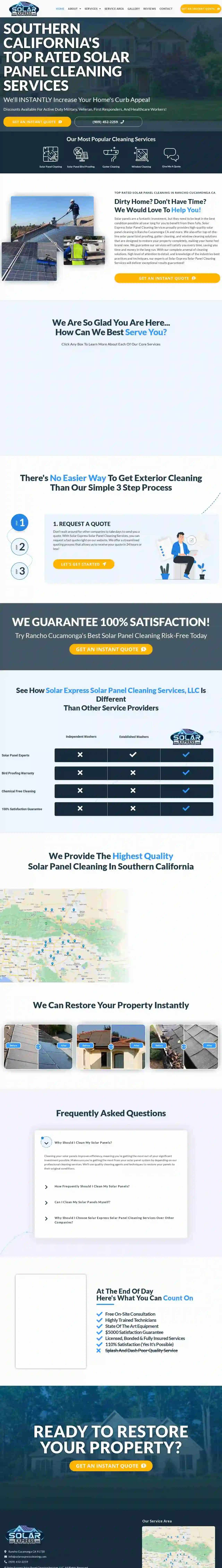 Solar Express Cleaning