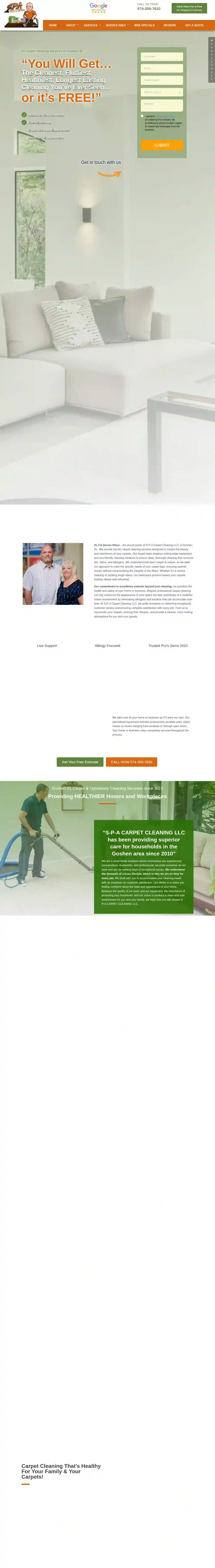 S-P-A Carpet Cleaning LLC