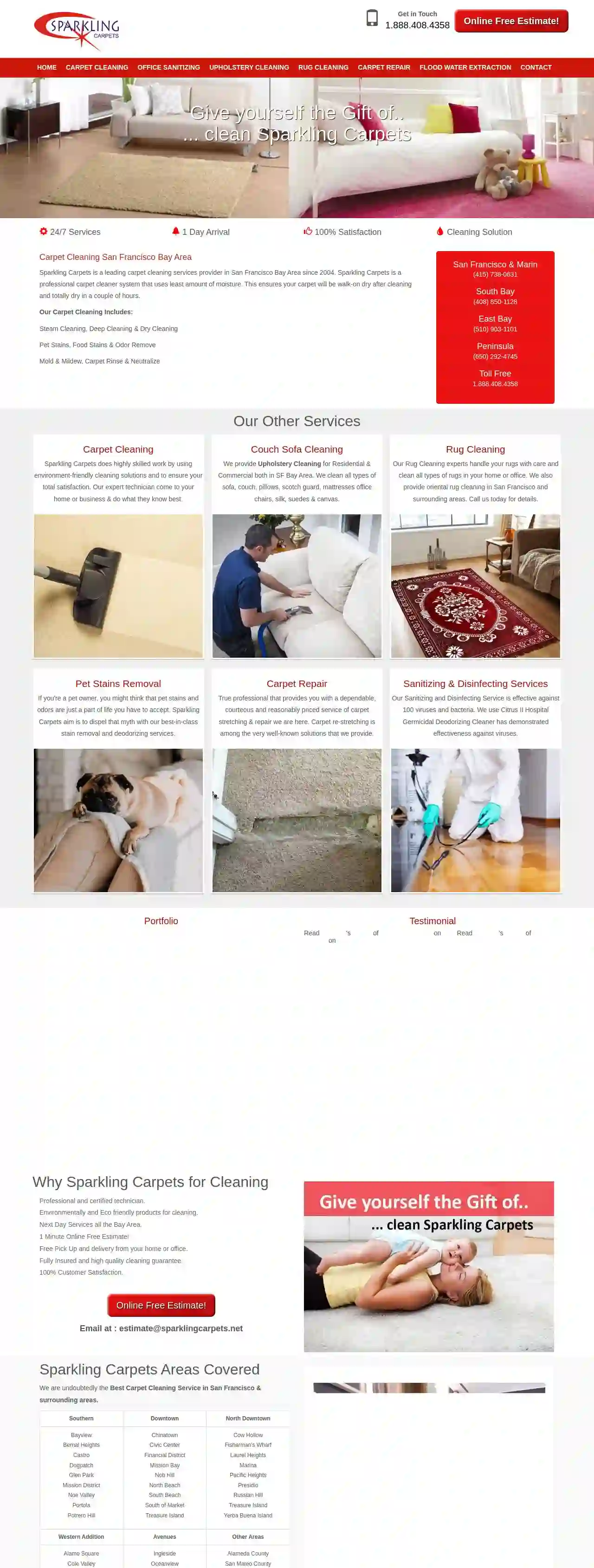 Sparkling Carpets Cleaning