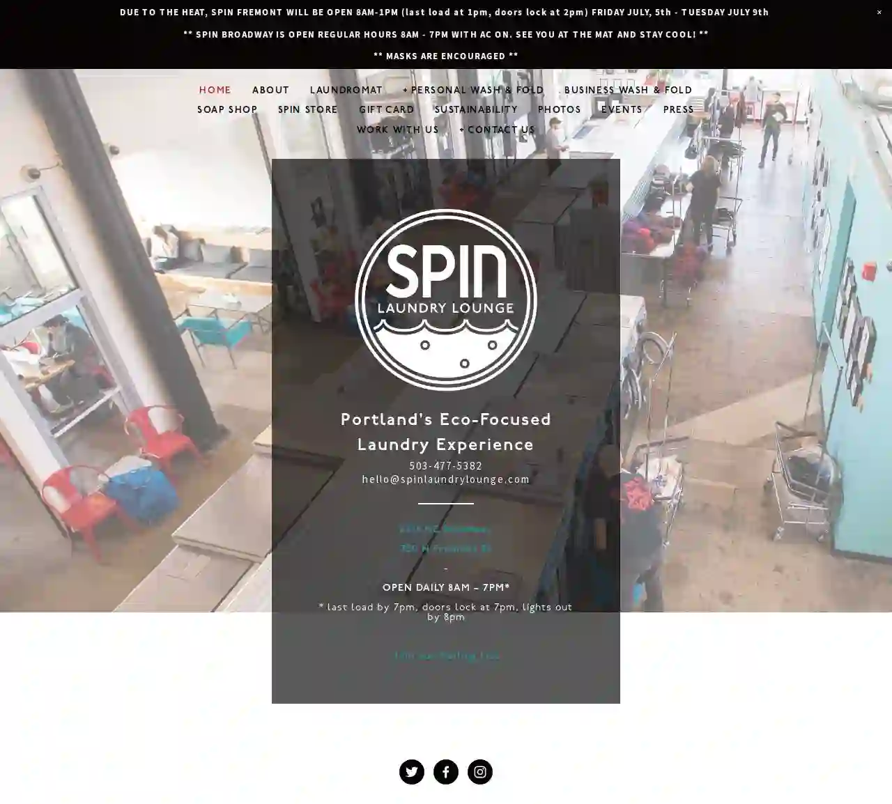 Spin Laundry Lounge