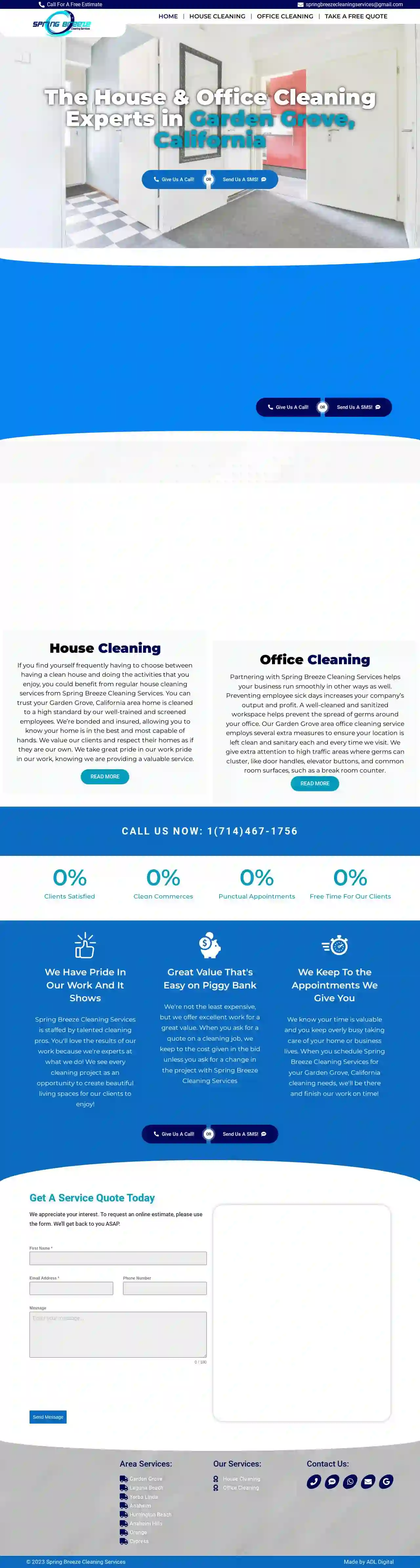 Spring Breeze Cleaning Services