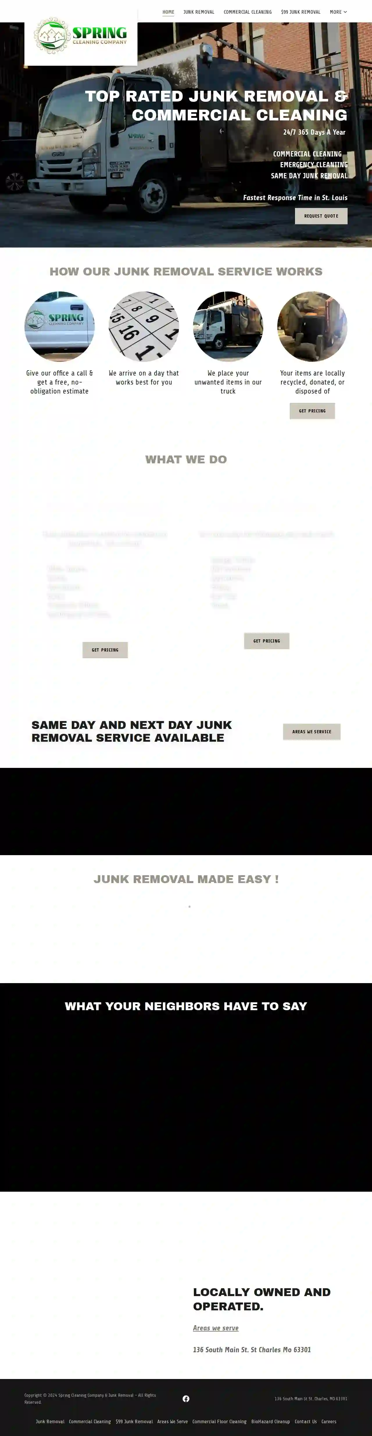 Spring Cleaning Company & Junk Removal