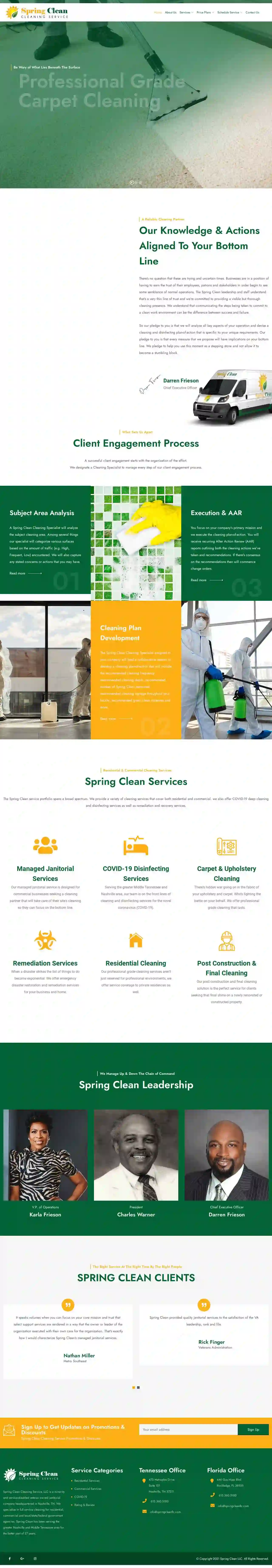 Spring Clean Cleaning Services