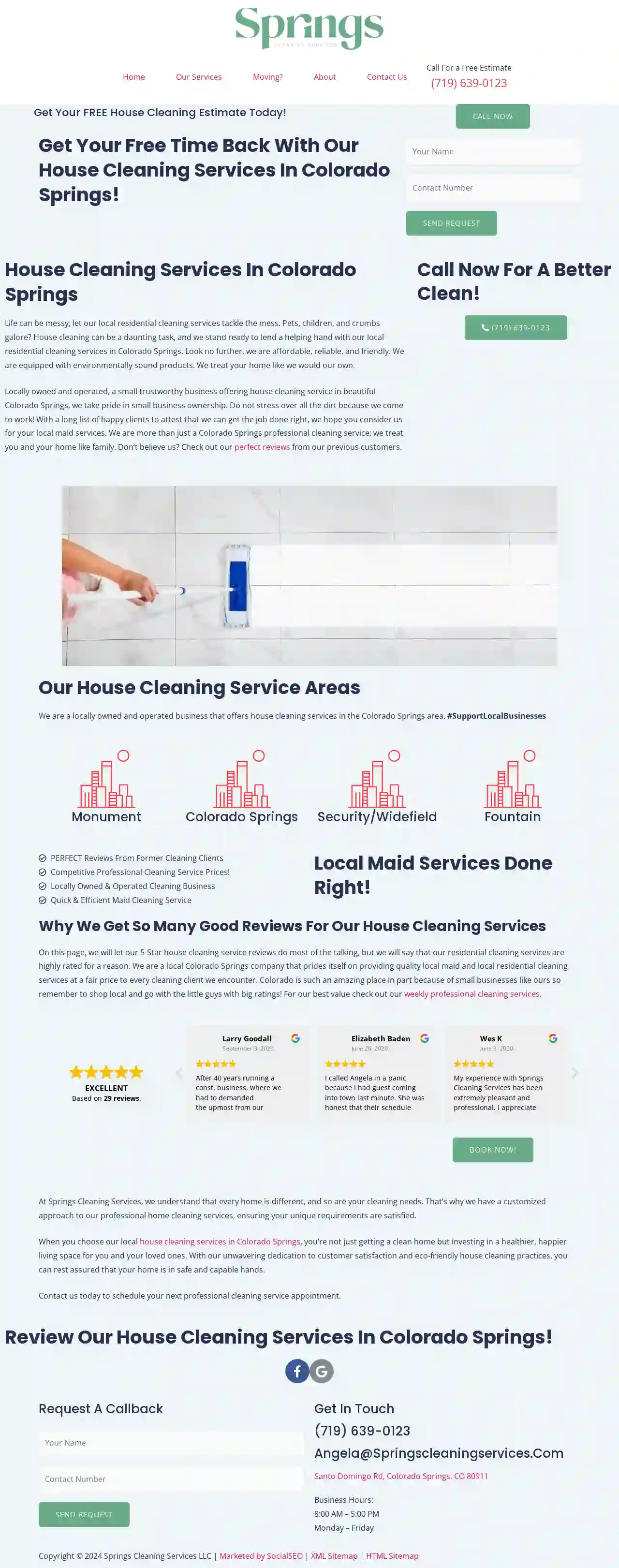 Springs Cleaning Services LLC