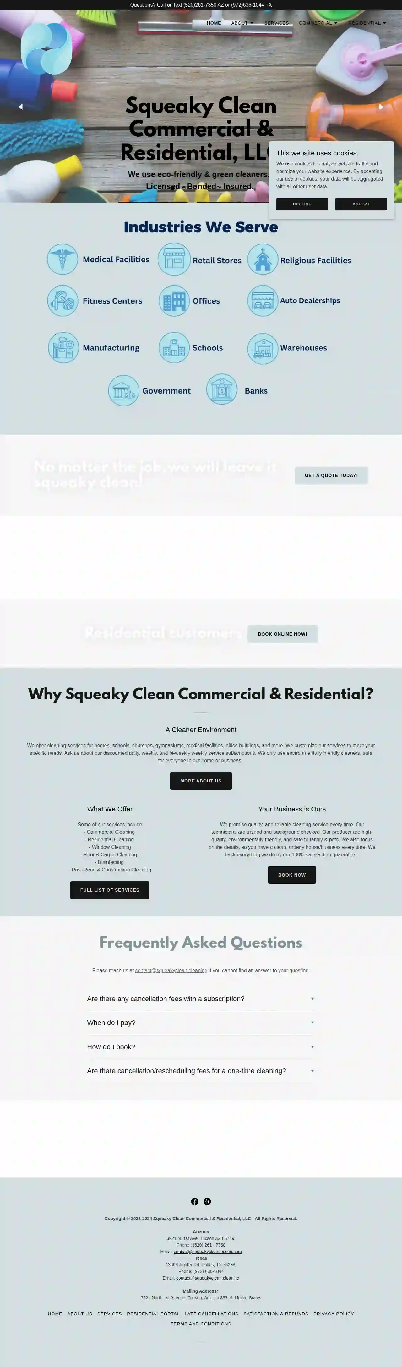 Squeaky Clean Commercial & Residential