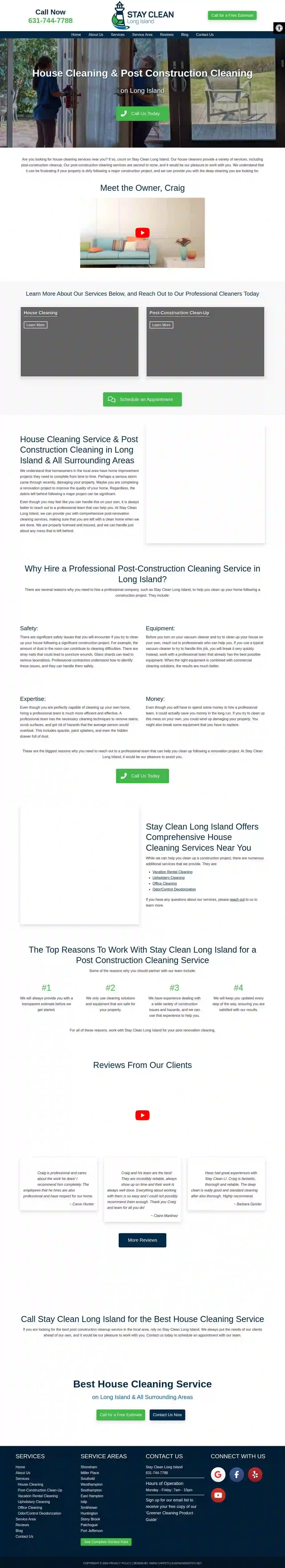 Stay Clean Long Island