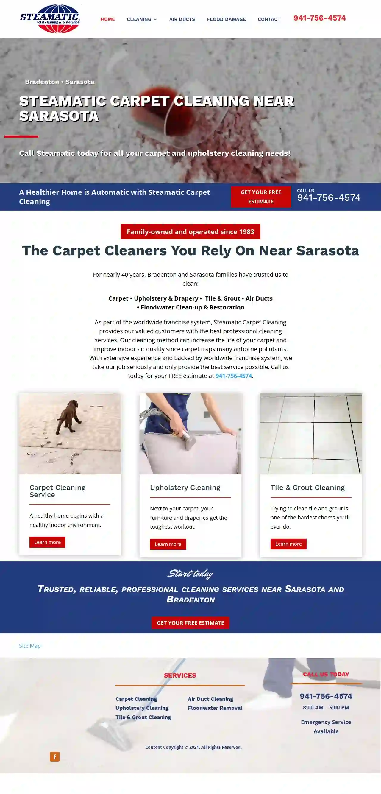 Steamatic Carpet Cleaning - Bradenton Florida