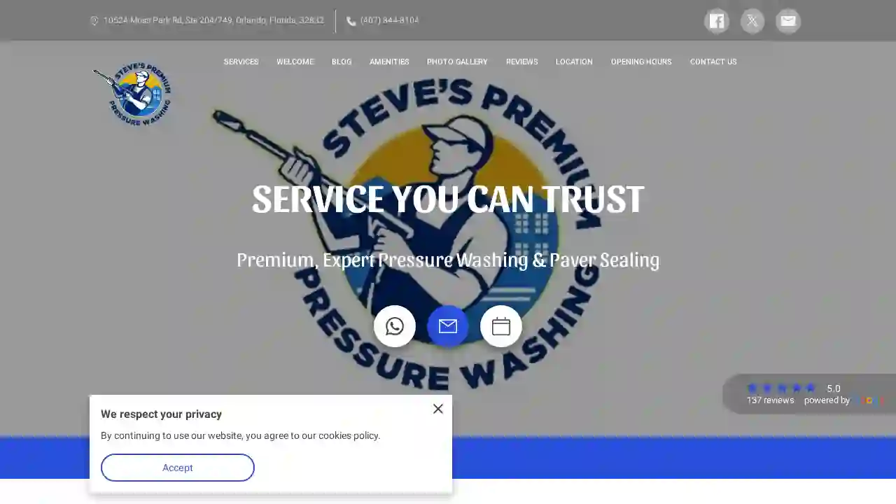 Steve’s Premium Pressure Washing